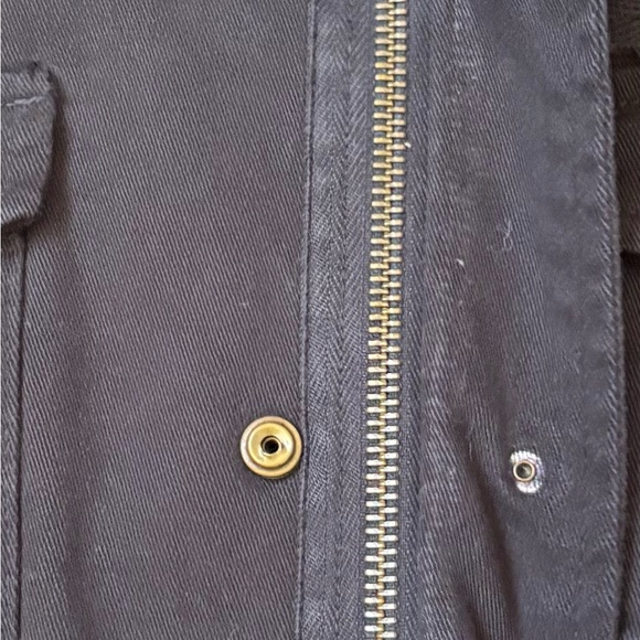 Anine Bing black multi pocket utility military army jacket, sz S, grunge, punk - Picture 3 of 12